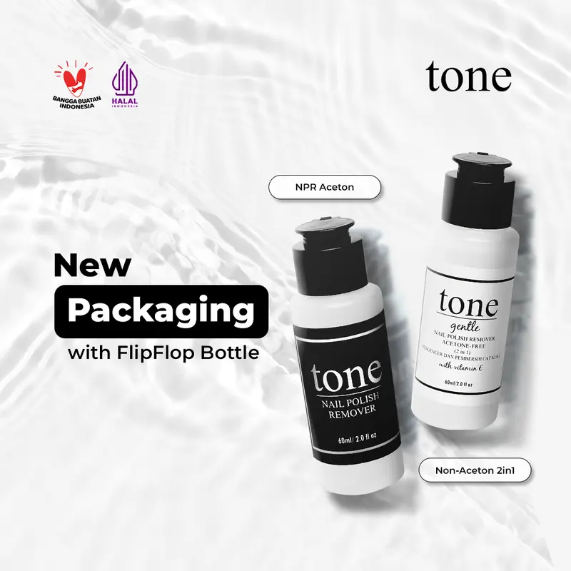 Nail Polish Remover | TONE NPR | Aceton & Non Aceton | Thinner Nail Lacquer | Penghapus Cat Kuku | Penghapus Kutek kapas 4