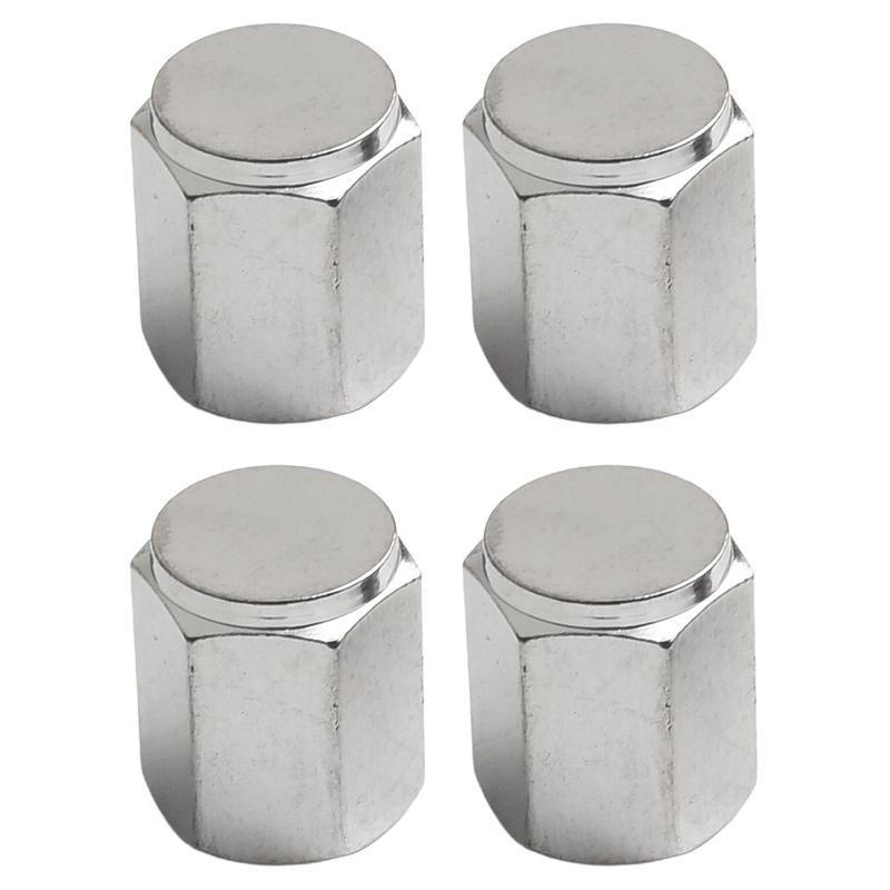 Bộ Nắp Van Áp Suất Lốp, 4 Cái, Màu Bạc, Thay Thế OEM, Phù Hợp Thông Dụng, Vỏ Van Ô Tô, Dễ Lắp Đặt, Tương Thích Với Lexus CT200h, ES350, LX570, RX350, IS350 4