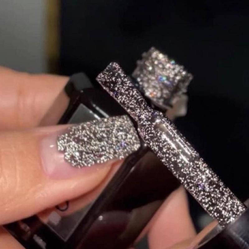 sơn nhũ flash đen trắng và nhũ cầu vồng Sơn Gel