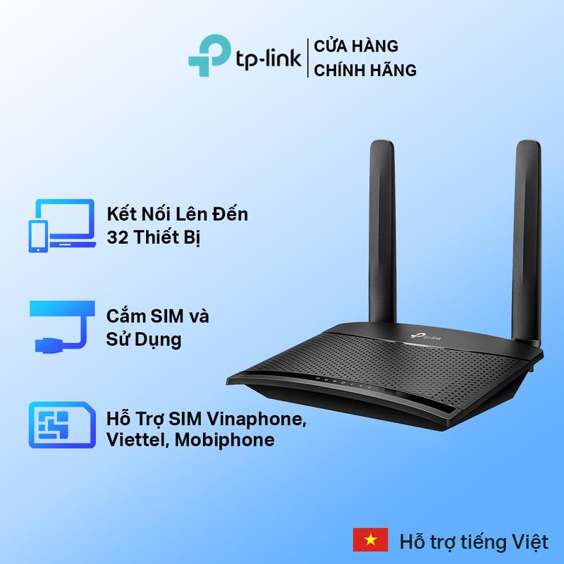 Bộ Phát Wifi 4G LTE TP-Link TL-MR100 Chuẩn N 300Mbps