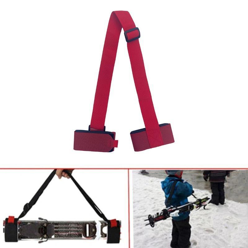 Product Introduction of Ski Straps - Ski straps for carrying your ski gear easily, adjustable ski poles, shoulder straps, snowboard straps, winter sports accessories 18