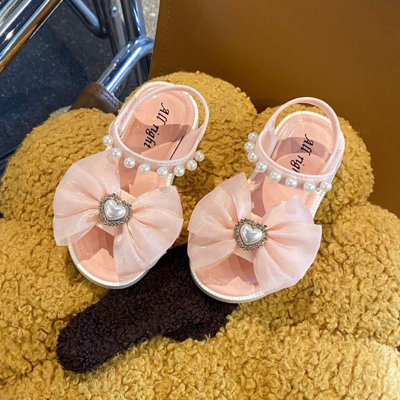 New cute bow minimalist princess sandals 6