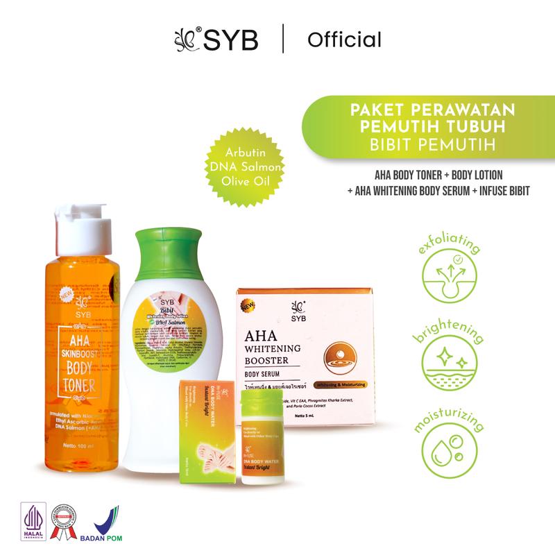 Bundling Body Care Series [Paket Perawatan Tubuh untuk Mencerahkan & Melembabkan Kulit] 1