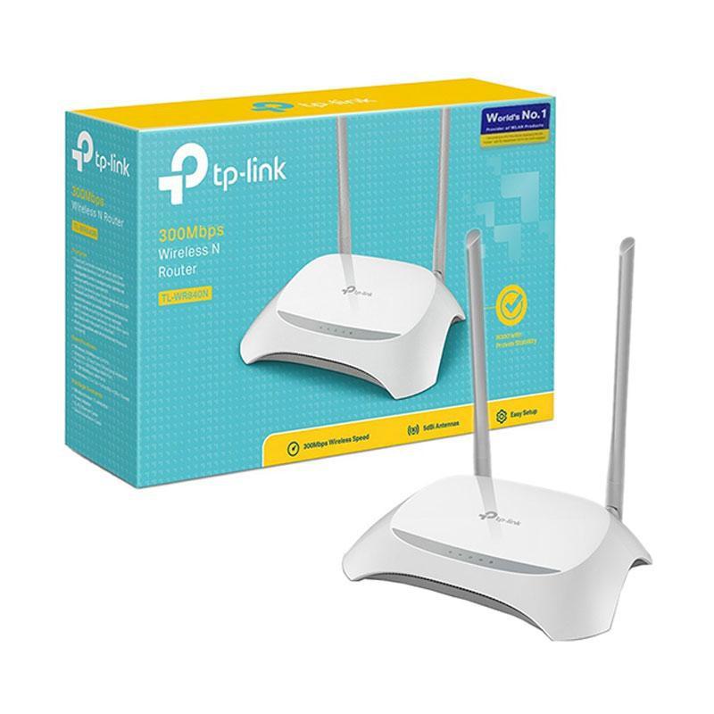 TPLink TL-WR840N Router Wireless WiFi 300Mbps 2 Antena TP-Link TL WR840N T11 AAAA 0