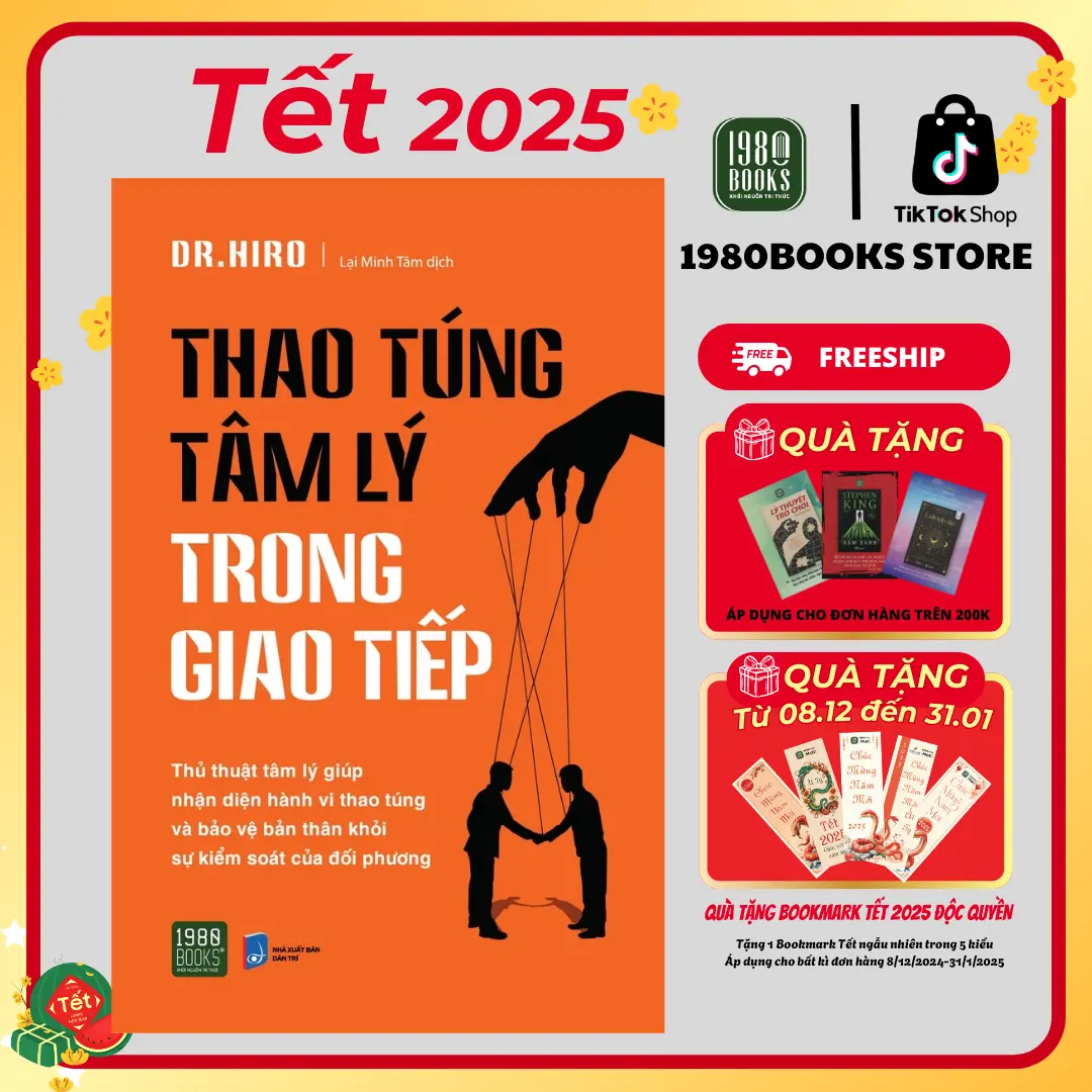 Sách - Thao túng tâm lý trong giao tiếp - DR. Hiro