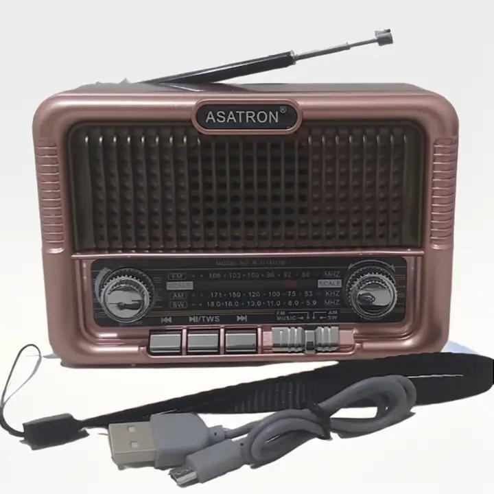 Product Introduction of Radio Asatron R 1114 USB Bluetooth 3 Band FM AM SW dengan Suara Jernih dan Bass 0