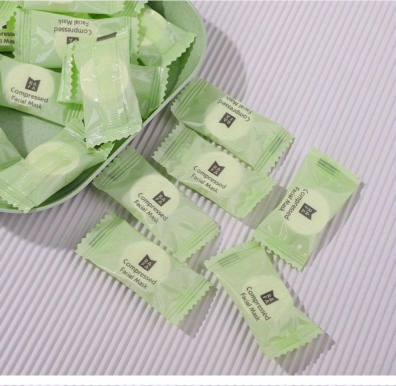 Product Introduction of Mặt Nạ Dùng Một Lần Không Mùi, 50 Gói, Khăn Lụa Nén Không Chứa Cồn, Thích Hợp Cho Mọi Loại Da, Dưỡng Ẩm, Dụng Cụ Chăm Sóc Da Mặt Skincare Nữ Làm Đẹp Da Women Cosmetics Dưỡng Ẩm Da 6