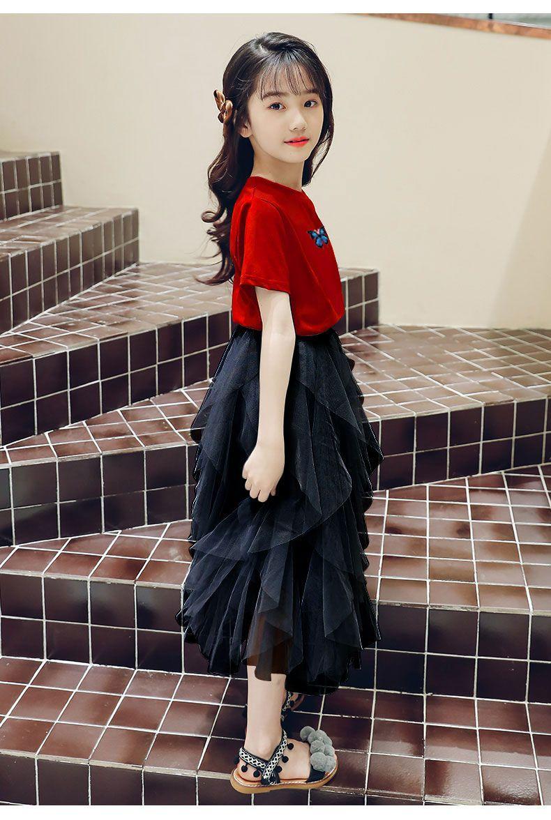 Product Introduction of Váy Mùa Hè, Bộ Đồ Hai Mảnh Cho Bé Gái, Phong Cách Phương Tây, Váy Trẻ Em, Váy Công Chúa, Siêu Thanh Lịch, Sợi Lông Mịn, Hàng Mới Về Năm 2021 1