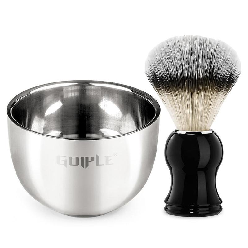 Product Introduction of Men's Shaving Brush Set, Shaving Brush & Shaving Bowl, Shaving Tool Set for Men, Perfect for Wet Shaving, Men's Gift 0