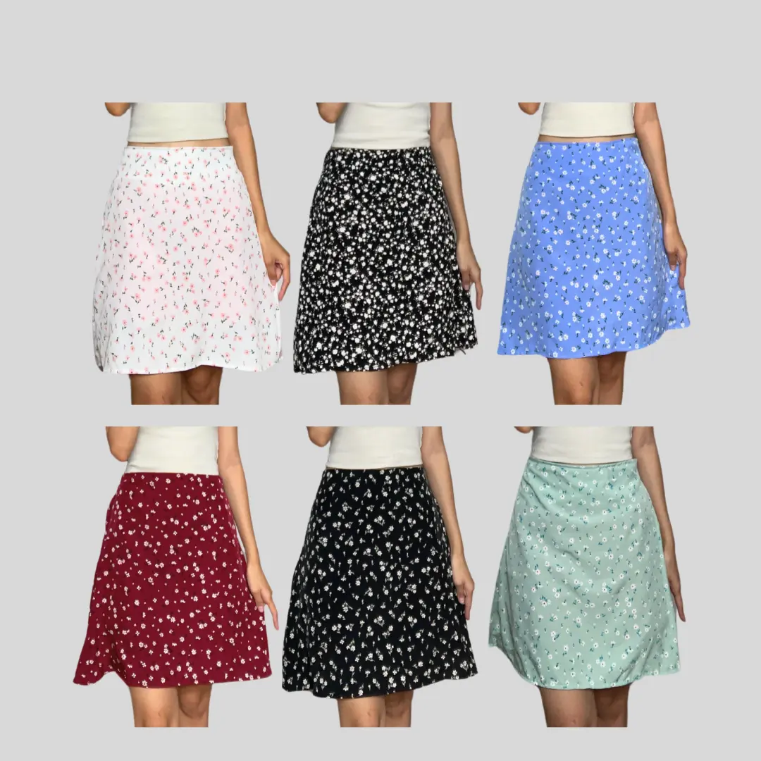 MINI SKIRT A-line cut with zipper | Kasya ph