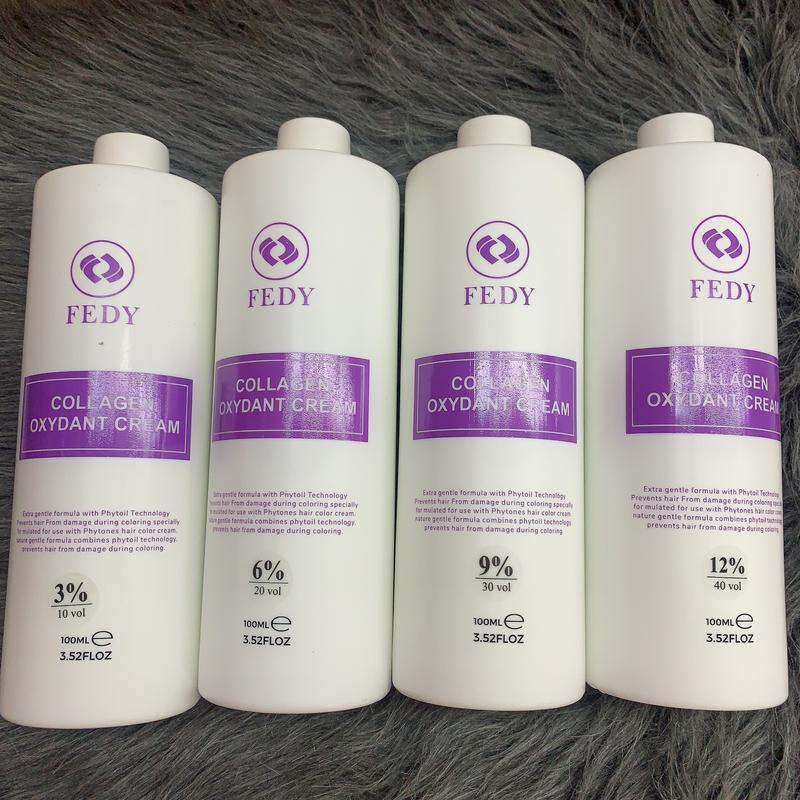 Oxy kem trợ nhuộm Fedy 1000ml chai salon tóc