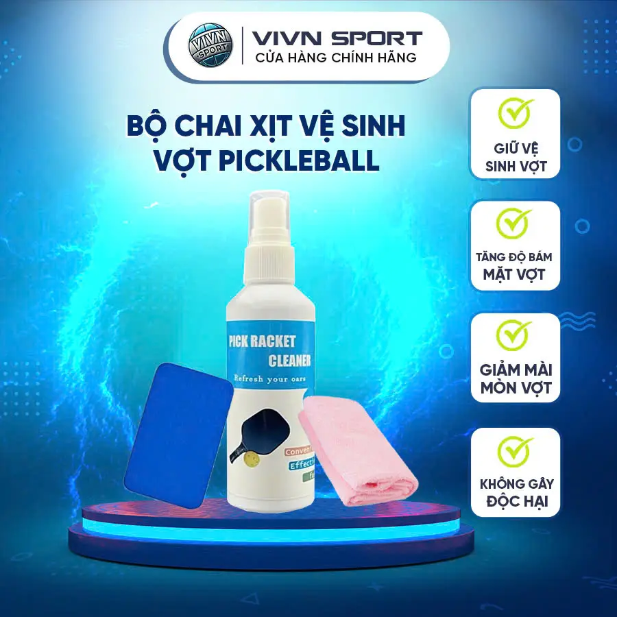Chai xịt vệ sinh vợt Pickleball chuyên dụng 100ml (CHÍNH HÃNG)