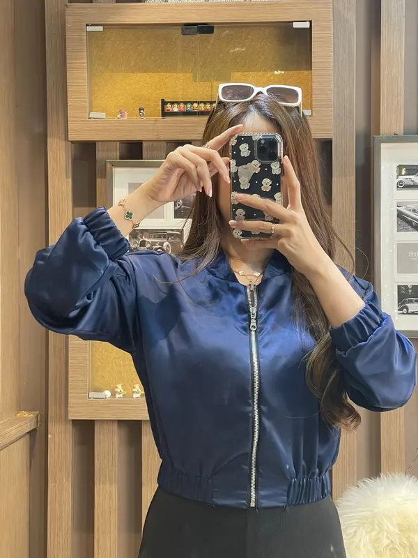 Jaket bomber alice by bombshellstores / jaket bomber (BUKAN JAKET MUSIM DINGIN ) 6