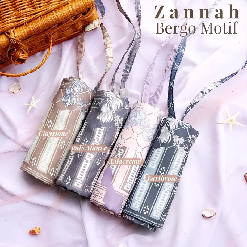 Hijab Instant Zannah Bergo Motif 3