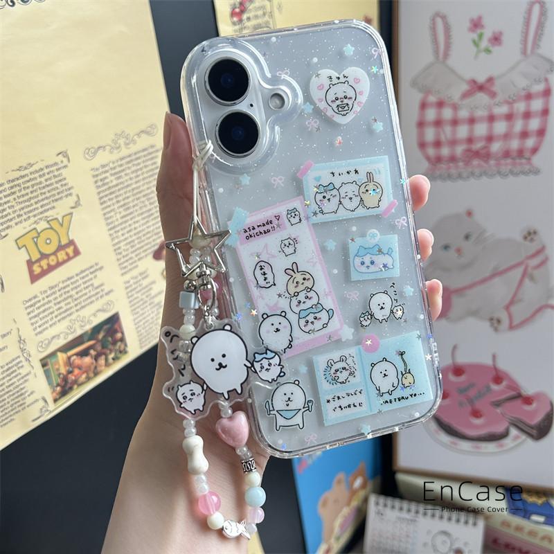 Ôpa Lưng Cho IPhone 12 14 15 11 13 16 Pro Max X XR XS MAX 16 7 6S 8 6 15 Plus SE Hoạt Hình Hello Kitty Chiikawa Ốp Lưng