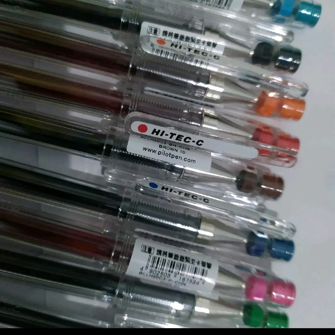 ECER PEN HITEC PILOT C 0.25  0.3  0.4 MM HI TEC HITECH PEN MAKNA