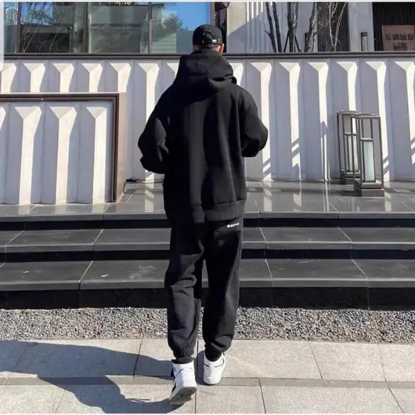 áo hoodie cổ cao ,mũ trùm đầu, áo hoodie ninja họa tiết thêu nổi Menswear Nam Top Dài Tay Ong Loang Nhung áo len Tay Dài Tay Dài áo  hoodie áo hoodie  che mặt áo  cổ rùa Nhung Tăm hoodie  zip 4