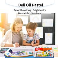 Gambar Deli Oil Pastel Crayon Krayon 12/24/36 Warna Cerah Sempurna Tidak Beracun EC20124 Kertas Stationery - 12 Warna - EC20104 dari Deli.Indonesia Kab. Tangerang 2 Tokopedia