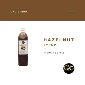 GKC Heritage Sirup Cair Konsentrat Minuman Hazelnut - HALAL - 640 mL - Syrup