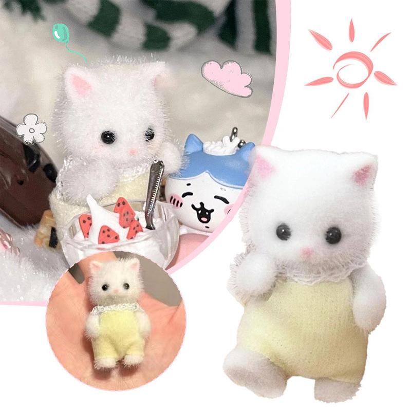 Product Introduction of 20g Cute Cat Doll Sylvanian Families Anime Figure Room Ornament Birthday Gifts For Girls 13