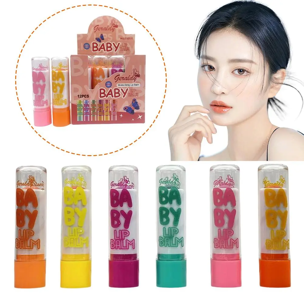 Plant Oil-Based Lasting Moist Lip Balm Lip Care Deep Hydration Natural Ingredients Repair Nourish Reduce Wrinkles