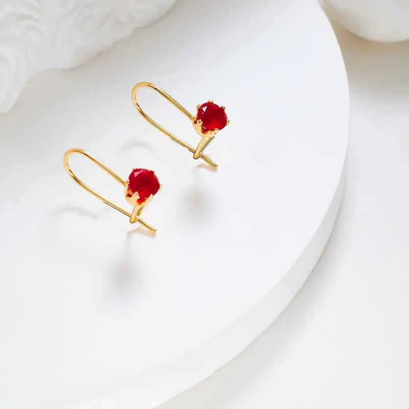281E Anting Titanium Wanita Anti Karat Dan Anti Luntur Asli Dewasa Panjang Silver Jewerly Ori Tidak Selamanya Tusuk Emas Muda 1