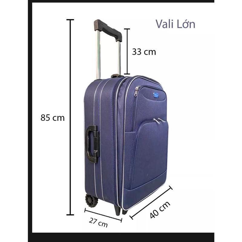 Vali Kéo Du Lịch BI&TI Màu xanh Nauy Có Nắp - 26 Inch 3