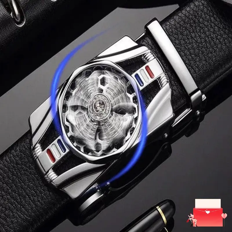 Mới! Thắt Lưng Khóa Đá Xoay 360 Sang Trọng Cho Nam