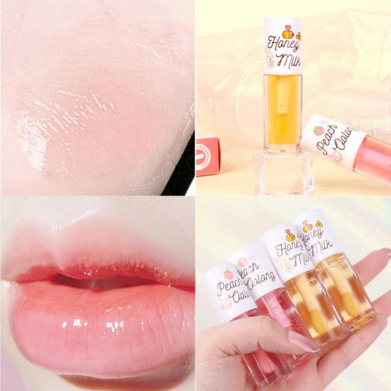 Product Introduction of Son Dưỡng Ẩm Hương Đào Và Mật Ong, Son Dưỡng Môi Giúp Đôi Môi Căng Bóng Mềm Mịn 34