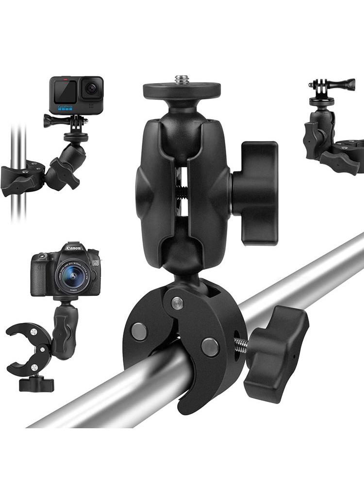 Motorcycle And Bicycle Handlebar Mount For Action Cameras_voghion.com