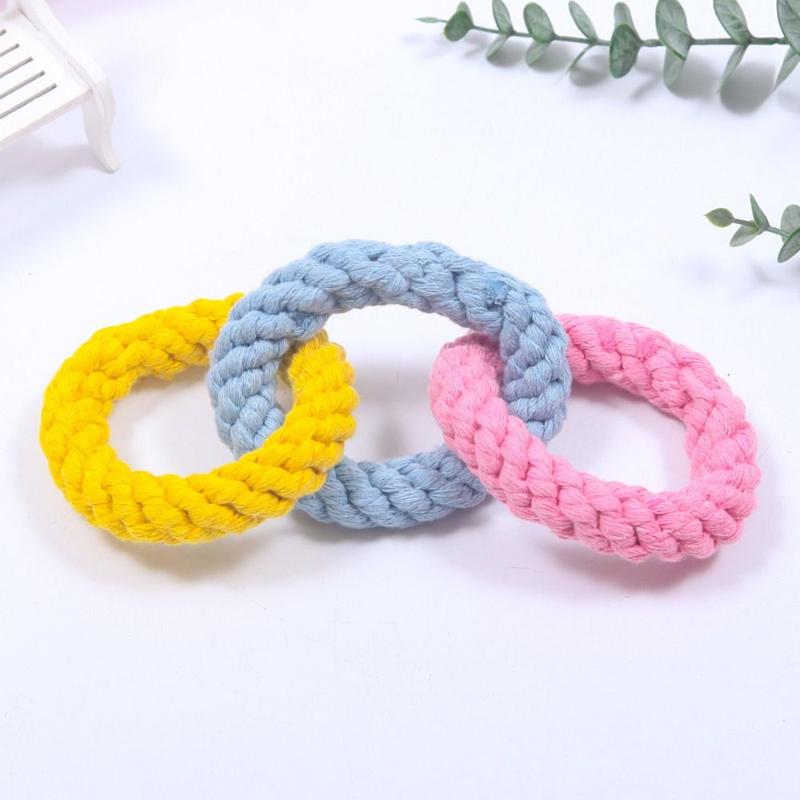 Product Introduction of gootrades Small Animals Exercise Cotton Rope Bird Rope Play Toys Set Climbing Rope Toys Hanging Hamster Toy Sugar Glider Cage Accessories 11