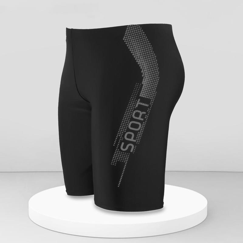 Swimming Trunk Knee-Length Swimsuit for Men Short Swimwear for Diving Swim Water Sports 8