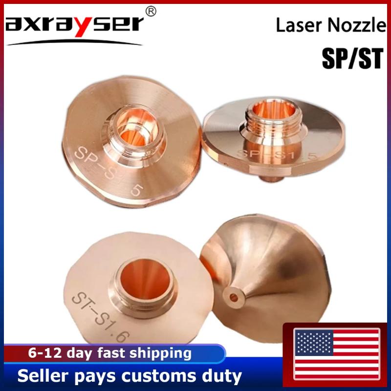 ST/SP High Speed Laser Nozzle for HANS Fiber Cutting Head Machine Dia.28mm H15…