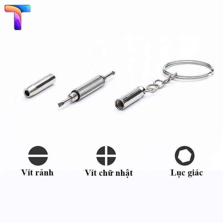 Tua vít chỉnh mắt kính đa chức năng 3 trong 1