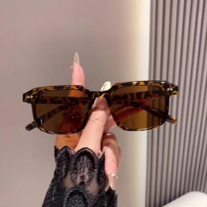 แว่นกันแดด สไตล์เรโทรบูมระดับไฮเอนด์ พร้อมกล่อง ป้องกันรังสียูวี กันแดด