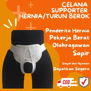 Celana hernia pria dewasa original / Sabuk Supporter Hernia sport