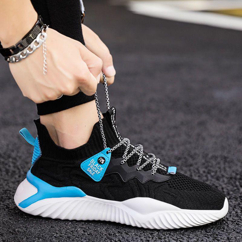 Men's Shoes Summer Breathable Sneakers Korean Style Trendy Men's Casual Shoes Versatile Mesh Coconut Shoes Old Beijing Cloth Shoes 4