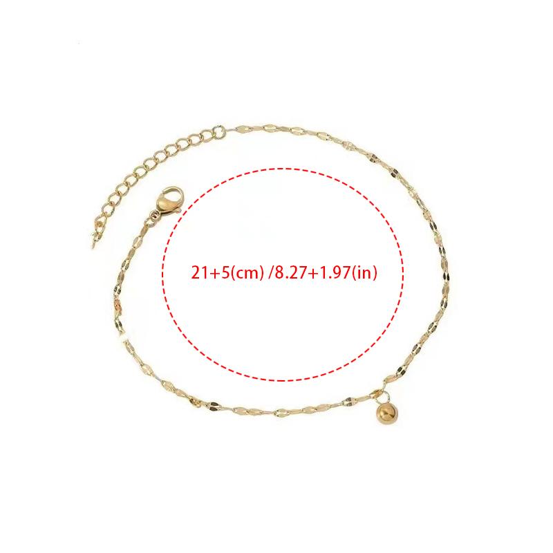 Product Introduction of Lắc Chân Cho Nữ, Thời Trang, Hợp Xu hướng, Thiết Kế Đơn Giản, Dây Chuyền Mắt Cá Chân Lung Linh Thích Hợp Cho Mùa Xuân Và Mùa Hè, Tuyệt Vời Làm Quà Tặng, Hàng Mới Về 16
