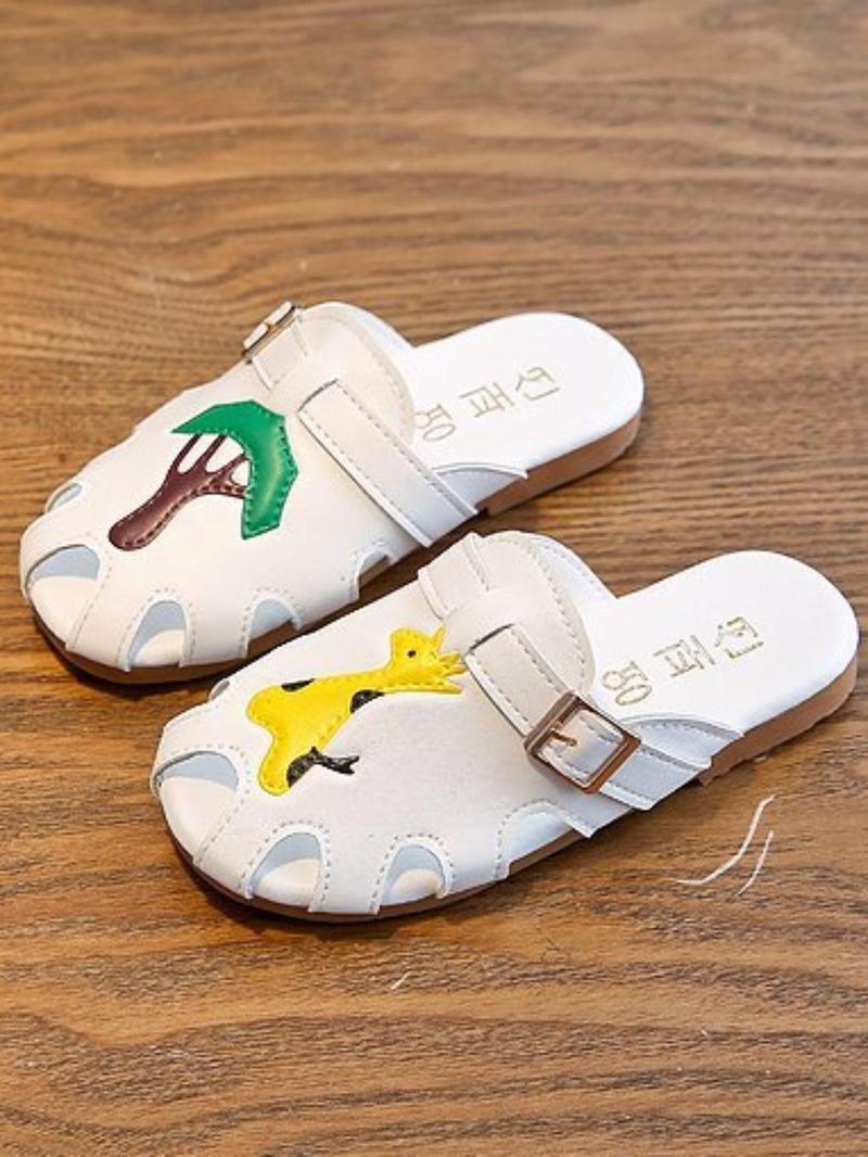Product Introduction of Kids Cute Cartoon Slippers, 1 Pair 2024 New Style Casual Comfortable Non-slip Slippers for Summer, Soft Slippers for Indoor and Outdoor Wear 12