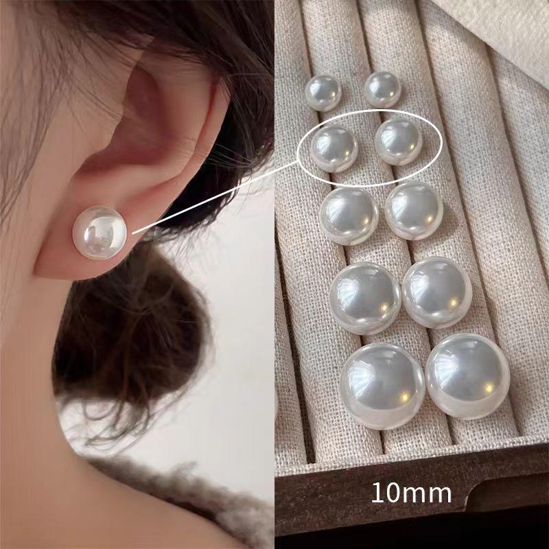 Product Introduction of Bông Tai Đinh tán Hạt Đèn Bột Mì, Nữ, Màu Bạc, Giá Cả Phải Chăng, Sang Trọng Và Thanh Lịch, Hàng Mới Về Năm 2024, Hoa Tai Đặc Biệt 21