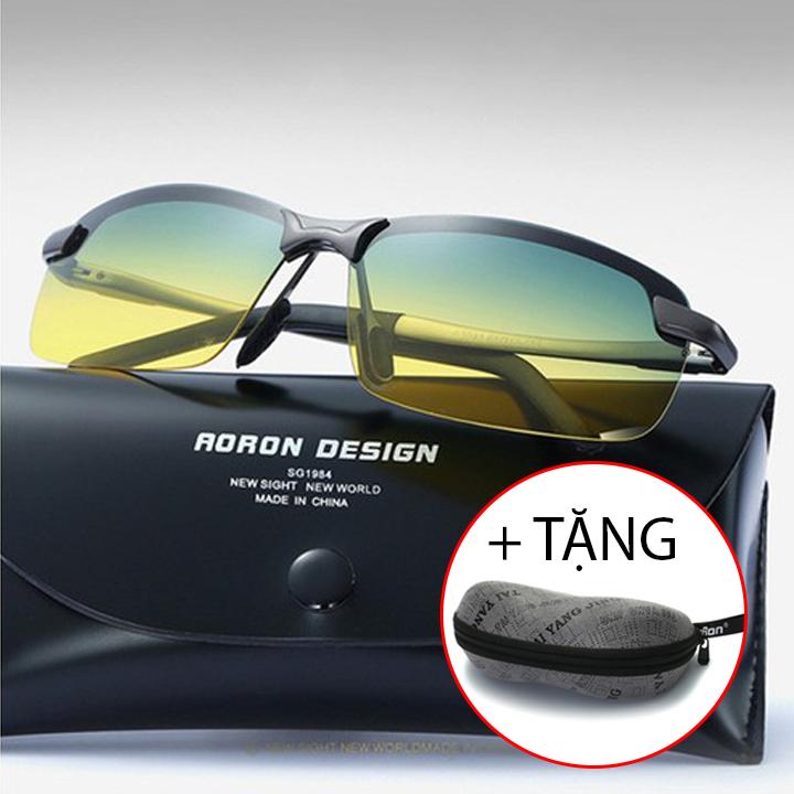 Mắt kính đi đêm và ngày mắt kính phân cực AORON