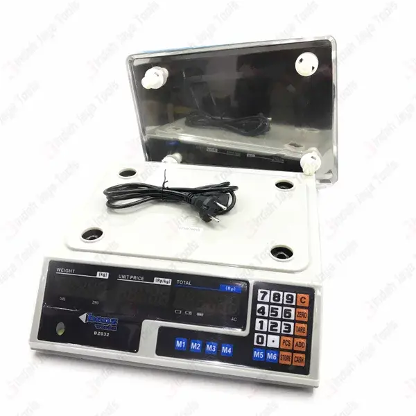 BENZ BZ 032 Timbangan Duduk Digital 40 Kg - Buah Sayur Laundry Scale 3