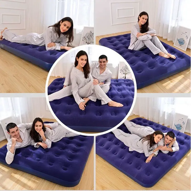 Monqiqi Đệm Hơi Cao Cấp Kèm Bơm Điện 2 Chiều Bag 6