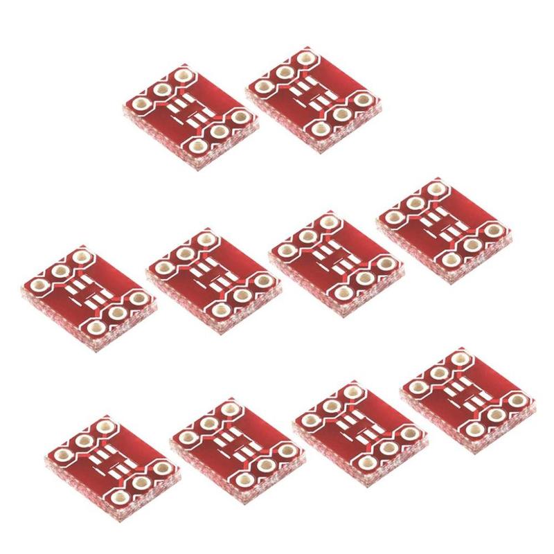 Pack of 10pcs 6 pin SOT23 To Adapter PCB Board SMD 1
