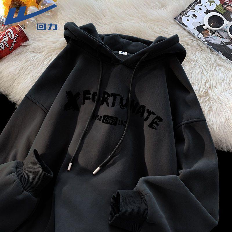 Product Introduction of Áo Hoodie Dáng Rộng Ngoại Cỡ, Phong Cách Cổ Điển, Dành Cho Nam Và Nữ Menswear Dài Tay 12