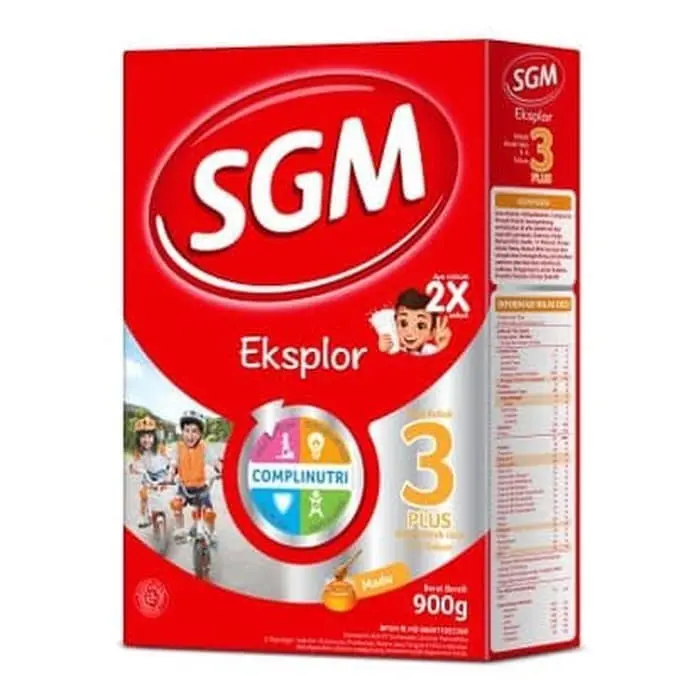 SGM Eksplor 3+ (3-5thn) Madu 900g