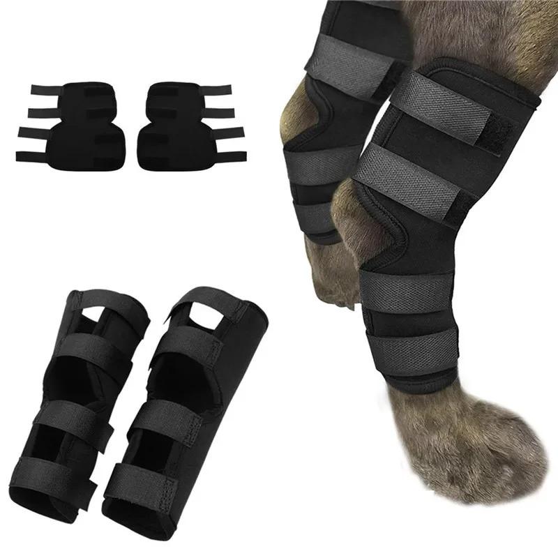 Product Introduction of 1Pair Pet Knee Pads Support Brace for Leg Hock Joint Wrap Injury Recover Legs Dog Protector Protects Bandage 17