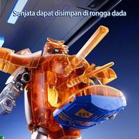 Gambar LeLe Toy 2in1 Robot Transformasi dari Kaleng Botol Minuman Desain Kreatif Mudah Transformasi Aman untuk Anak Ideal sebagai Hadiah Bergerak Senjata - Kaleng -Green dari LeLe Toys Online Mall Kab. Tangerang 5 Tokopedia