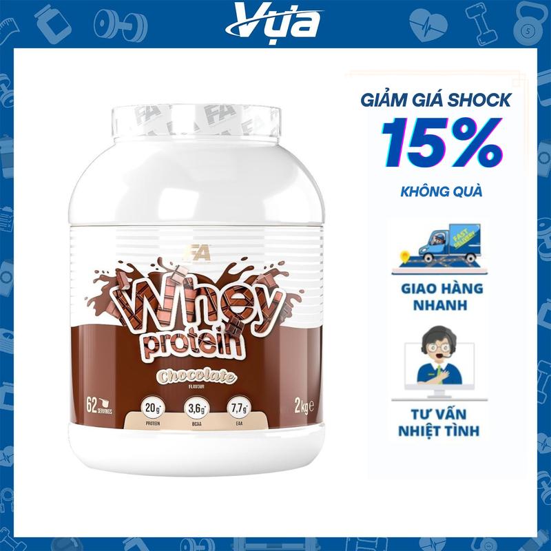 [Giá sốc] Bột FA Engineered - Whey Protein (2KG) - Hỗ trợ phát triển cơ bắp, bổ sung Protein