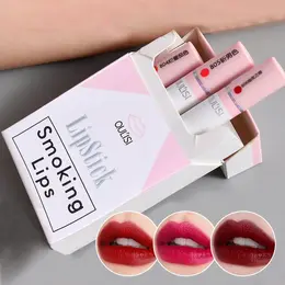 Long-lasting Matte Lipstick Set, 3pcs/set Moisturizing Velvet Matte Lipstick, Portable Lip Makeup for Women